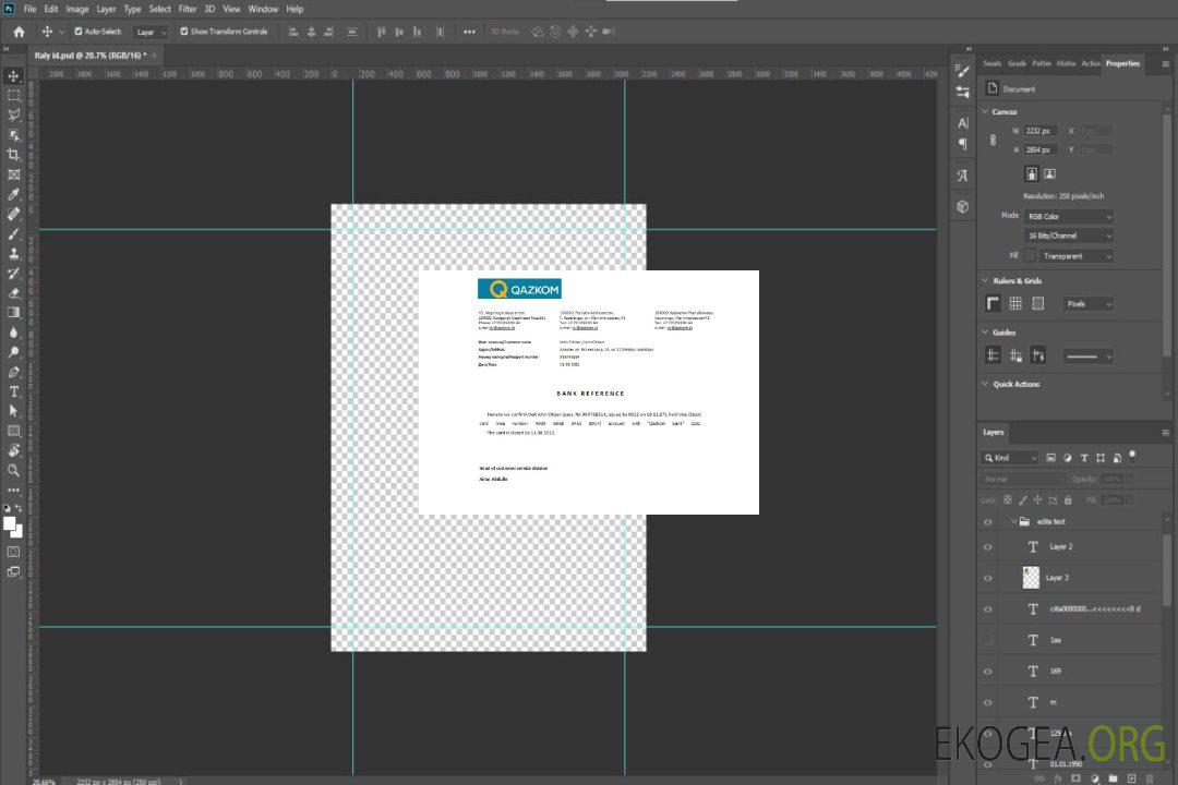 Référence Kazakhstan , Qazkom , closure template